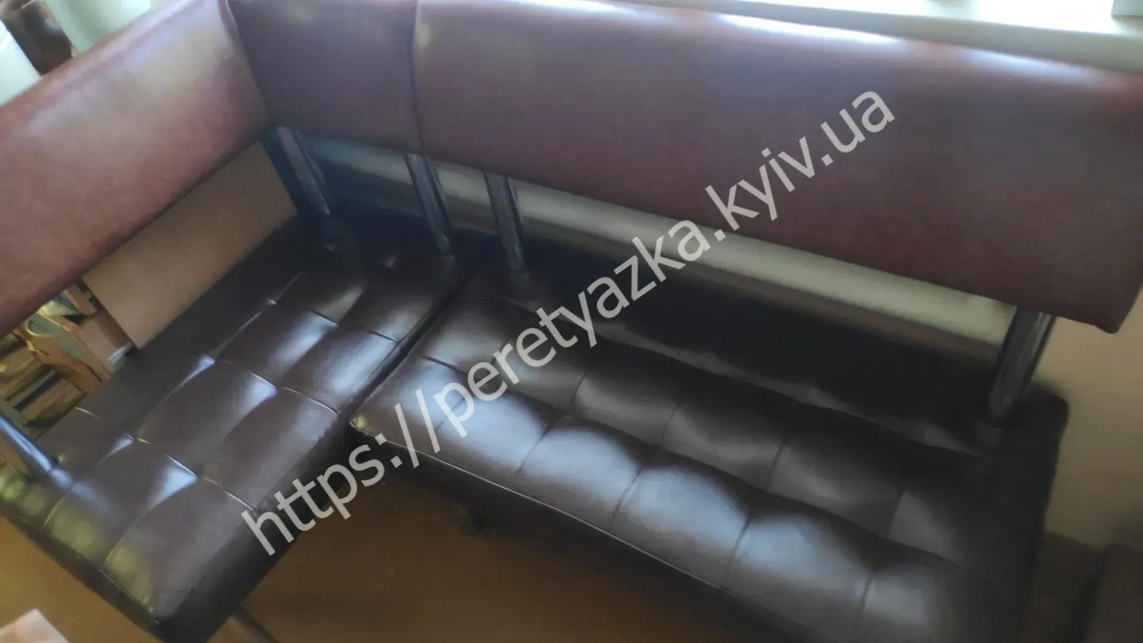 https://peretyazka.kyiv.ua приклад роботи м'якій куточок
